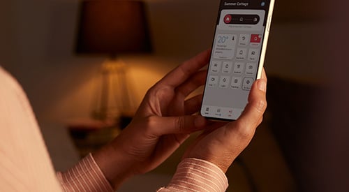 Cómo configurar la función de aviso en tu alarma Sector Alarm
