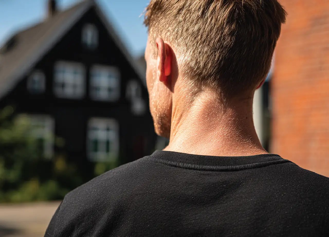 persona vigilando tu vivienda a lo lejor