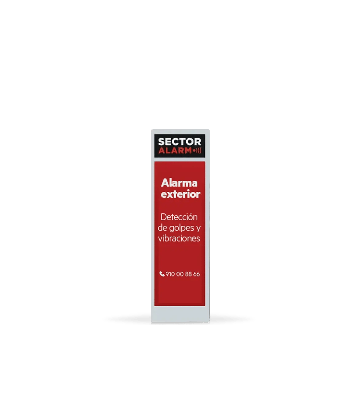 Placas y adhesivos de alarma