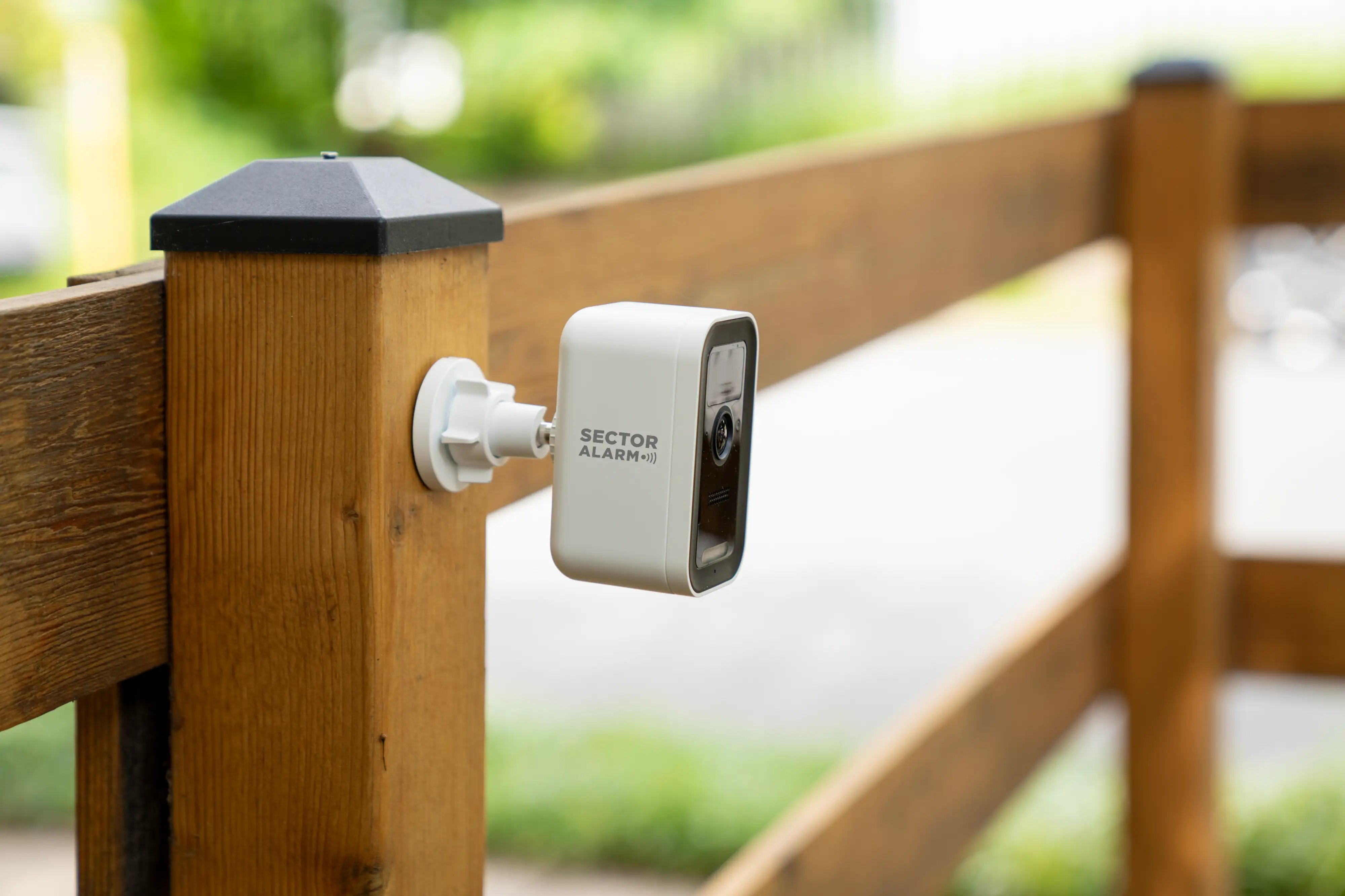 camara de vigilancia con bateria incorporada de sector alarm