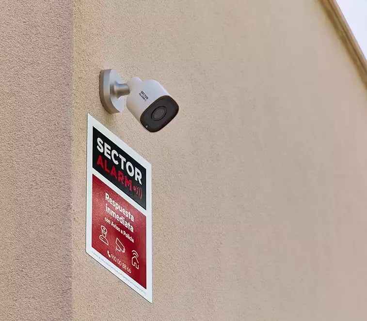 alarmas para casa con videovigilancia Sector Alarm