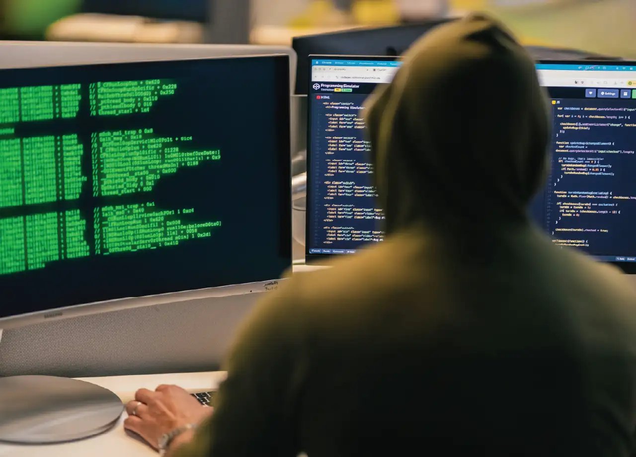 un hacker intentando mermar tus medidas de ciberseguridad