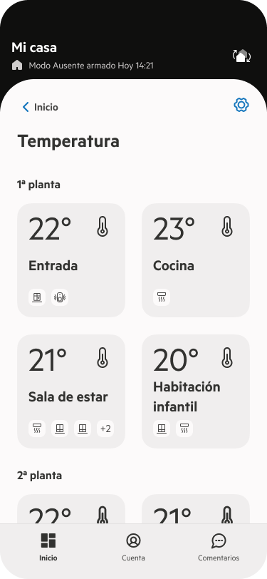 Comprobar temperatura y humedad