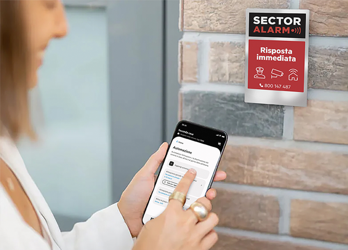 Da oggi è possibile programmare automaticamente il tuo sistema di allarme tramite App!