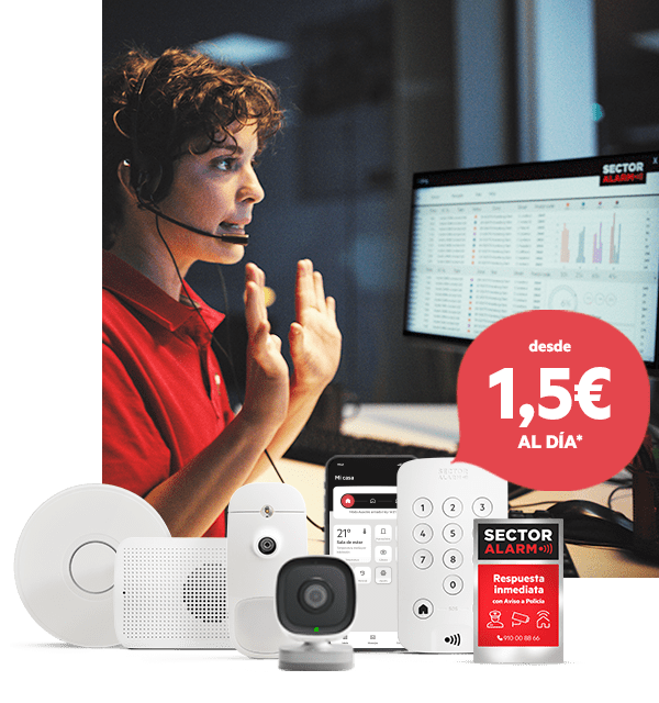 Elementos de seguridad de la alarma