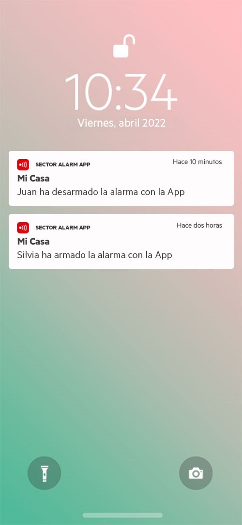 App de Sector Alarm