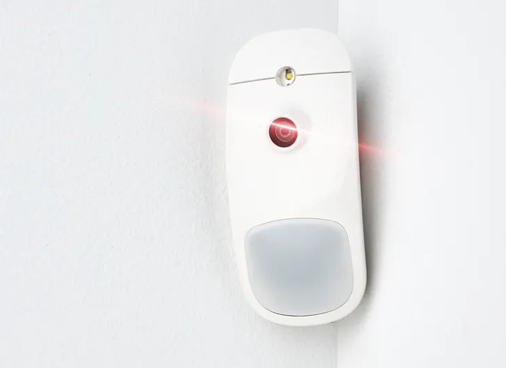 Seguridad activa es un sistema de alarma con detector de movimiento