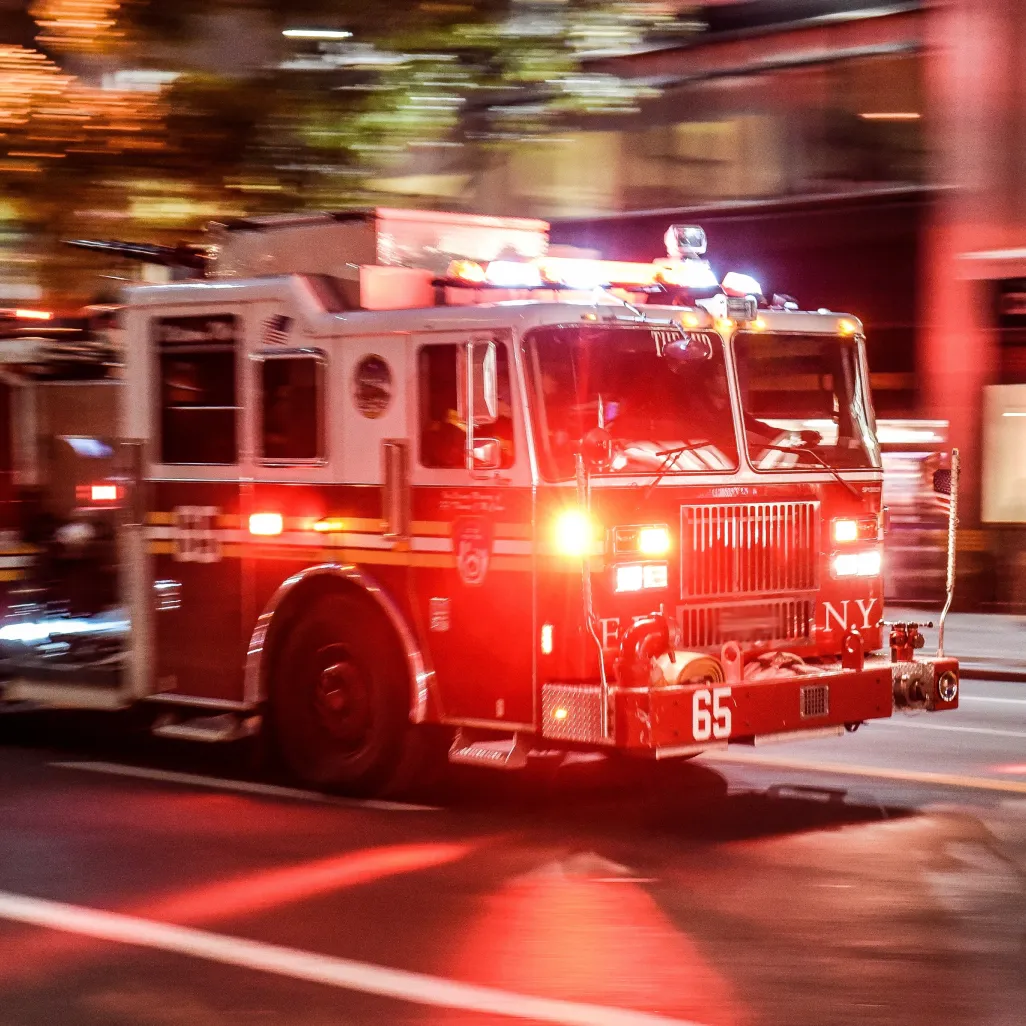 Respuesta de emergencia de un incencido