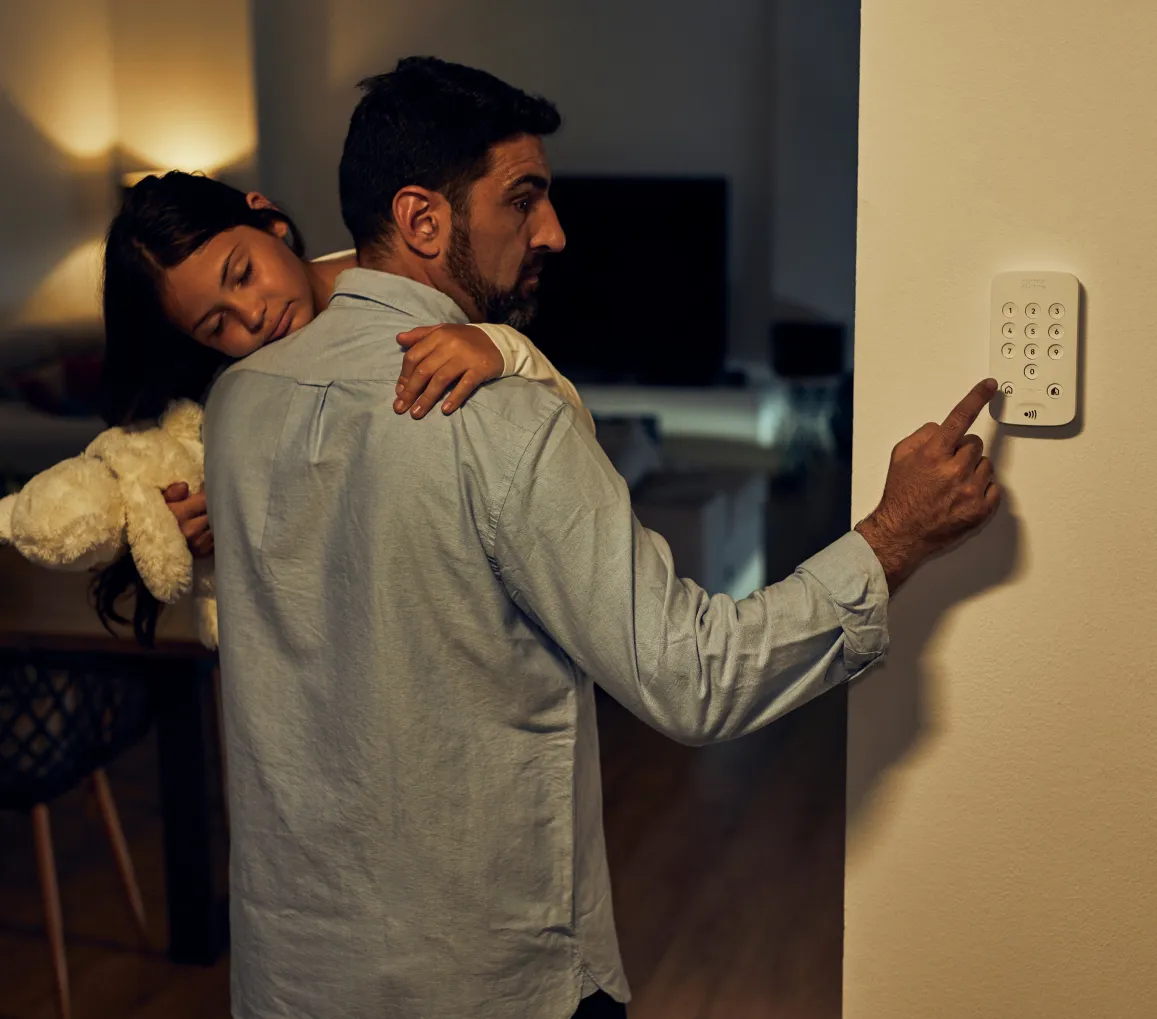 Activar y desactivar sistema de alarma