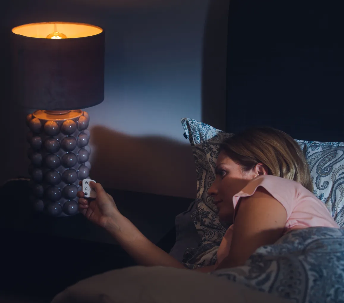 mando a distancia de la alarma Sector Alarm