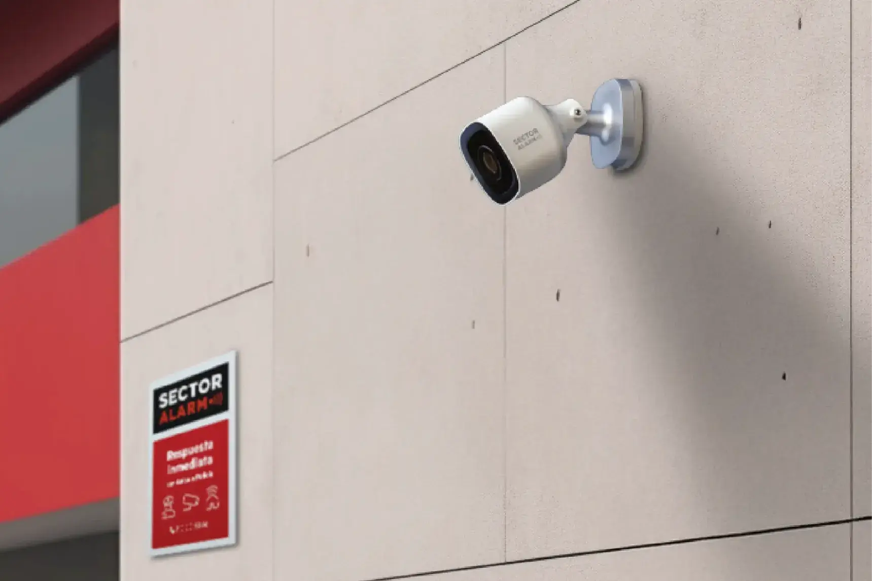Protege las zonas vulnerables de tu casa con una alarma para casa de Sector Alarm