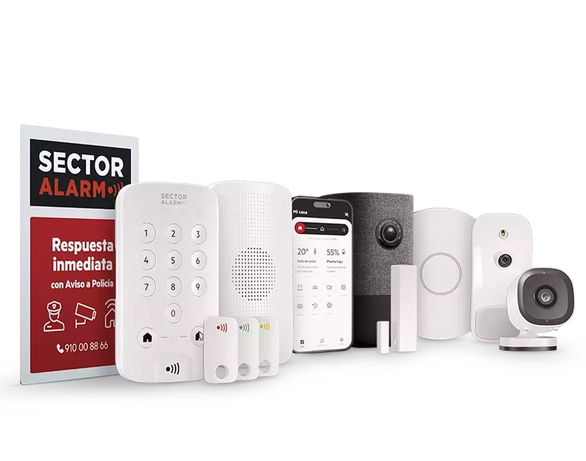 Equipo de alarmas de seguridad para casas