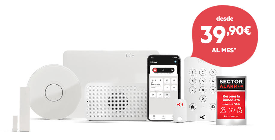Sistemas de alarmas para casa Sector Alarm