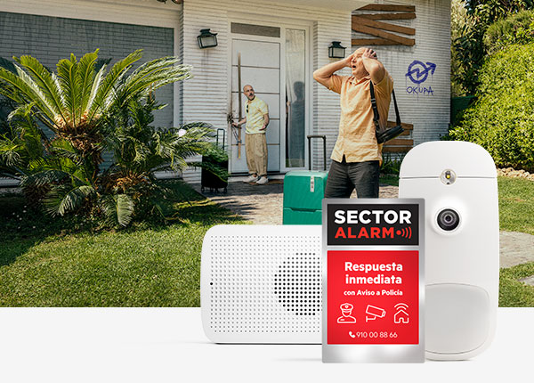 Interrupt intruders and prevent burglary and squatters
